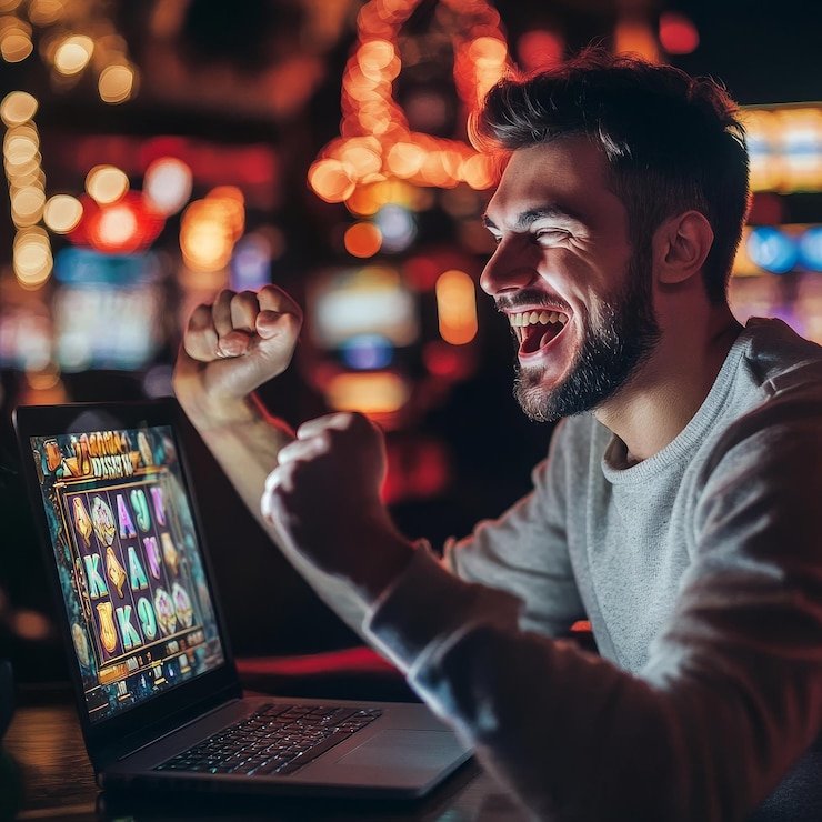 Studio dealer Casino Hold'em mpo5555 dengan kamera HD dan dealer profesional
